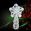 DIY Christmas Tree Topper - Finial Tree Toppers - Beaded Tree Topper - Christmas Ornaments - Christmas Ornament Kits - Christmas Tree Toppers - Star Tree Top
