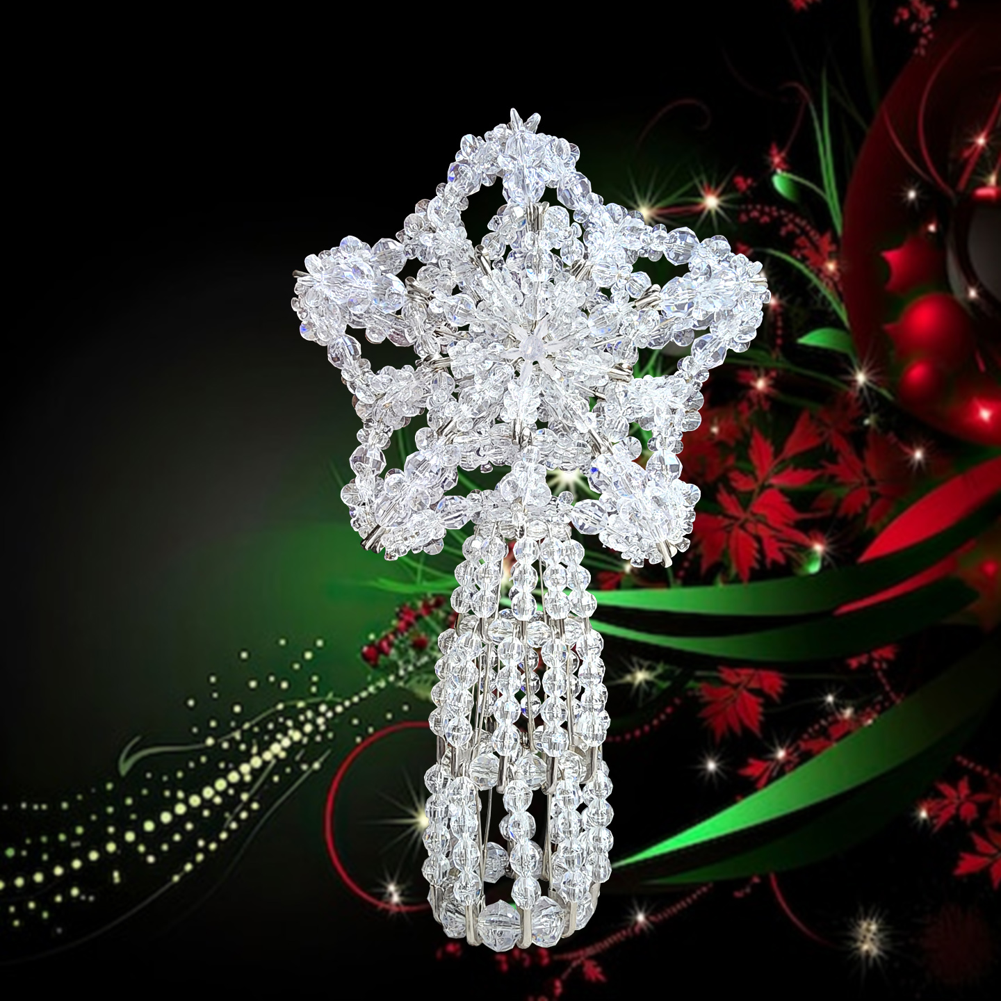 Christmas Ornaments - Christmas Ornament Kits - Christmas Tree Toppers - Star Tree Top
