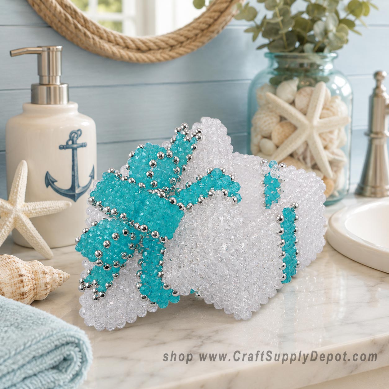 Beading Kits - Beaded Kits - Beaded Trinket Box