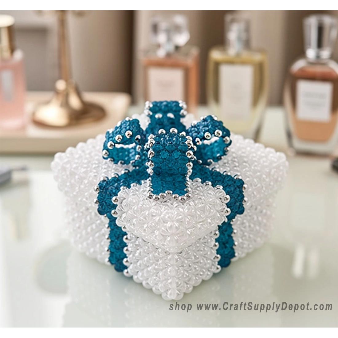 Beading Kits - Beaded Kits - Beaded Trinket Box