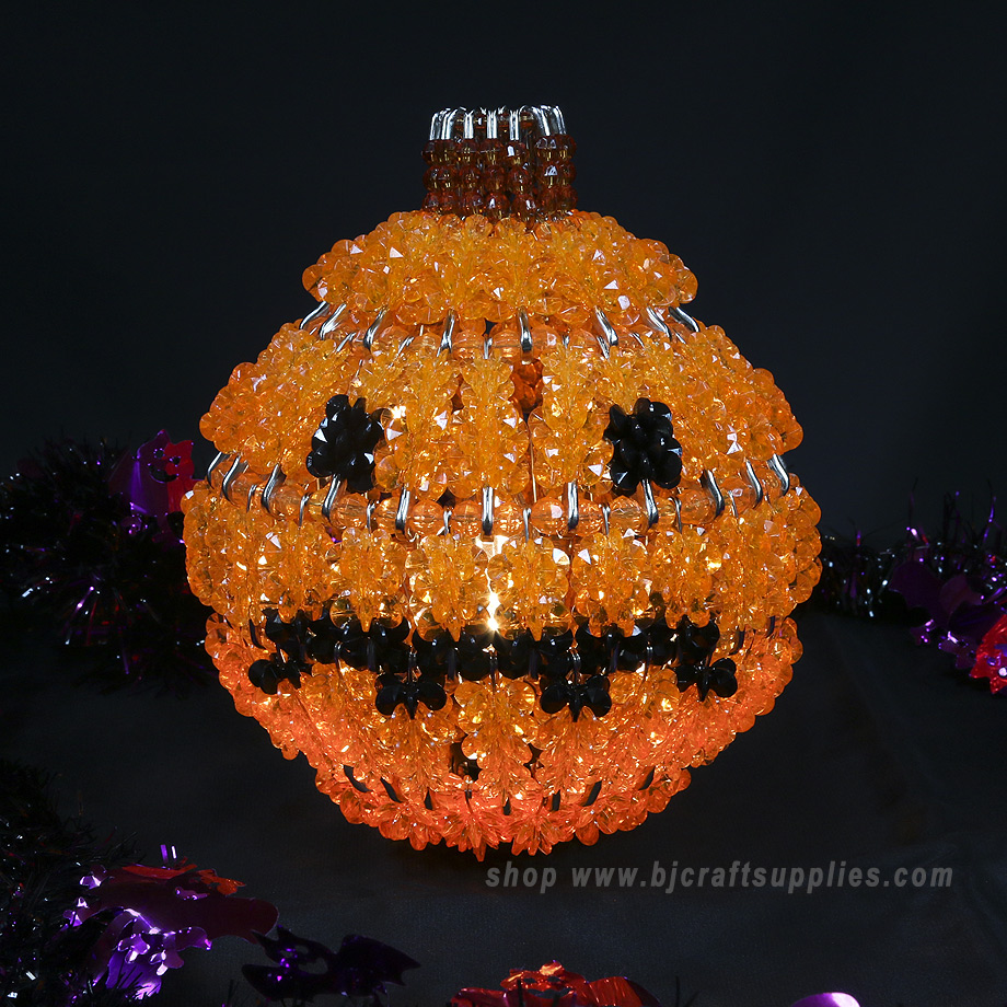 Craft Kit - Holiday Craft Kit - Beaded Craft Kit - Halloween Decorating