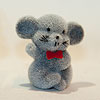 Gray Flocked Mouse