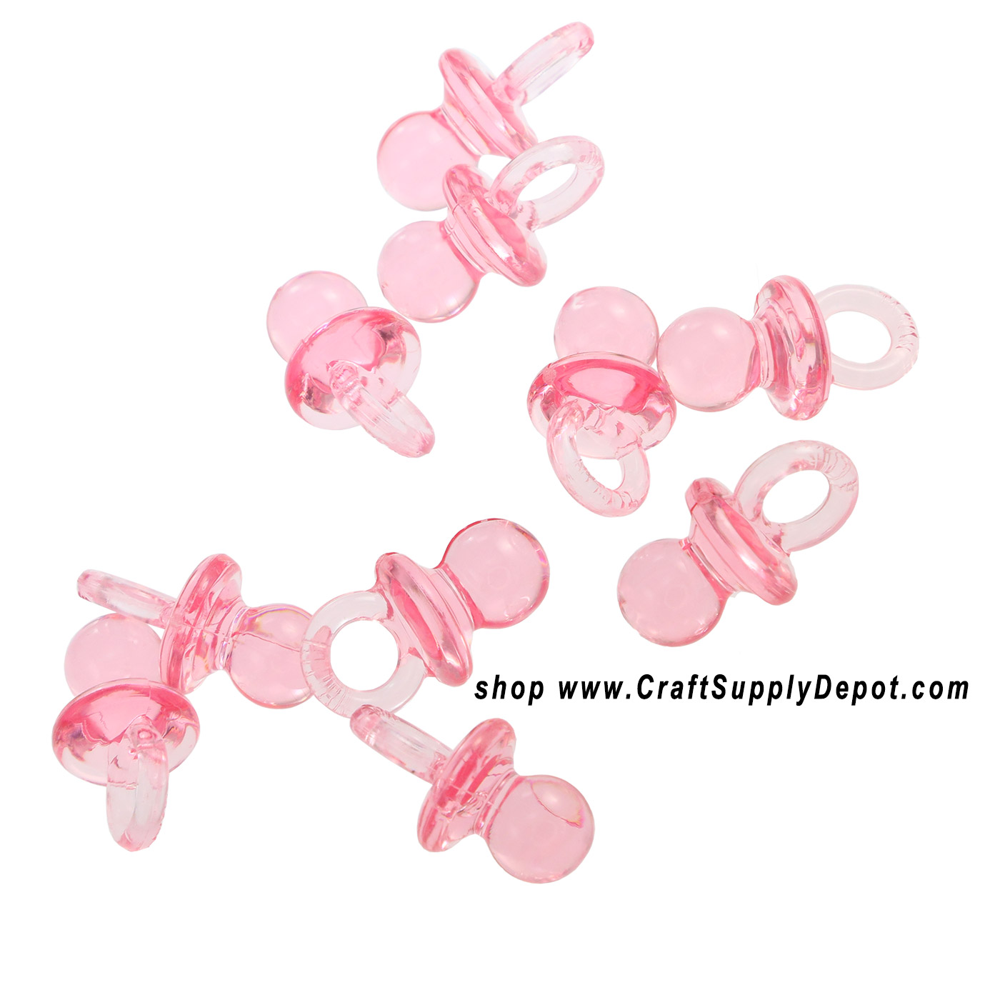 Mini Pacifiers for Baby Shower Games