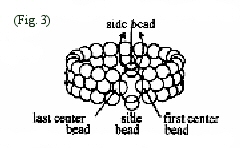 Beaded Grandfather Clock beading instructions