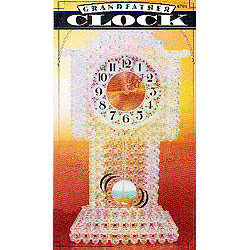 Beaded Grandfather Clock Pattern - Beaded Clock Pattern - Free Beaded Craft Instructions