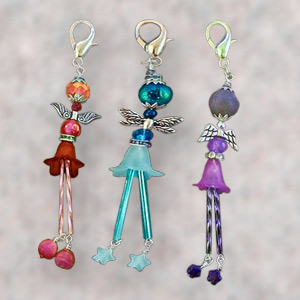 Beaded Fairy Dangles - Fairy Jewelry