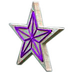 Yarn Decorated Stars