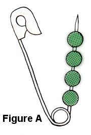 Bead Sequence for Safety Pin Bracelet - Safety Pin Jewelry