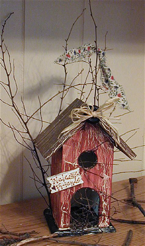 Rustic Birdhouse Instructions