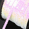 Sequin by the Yard - White Iris - Sequin Trim -