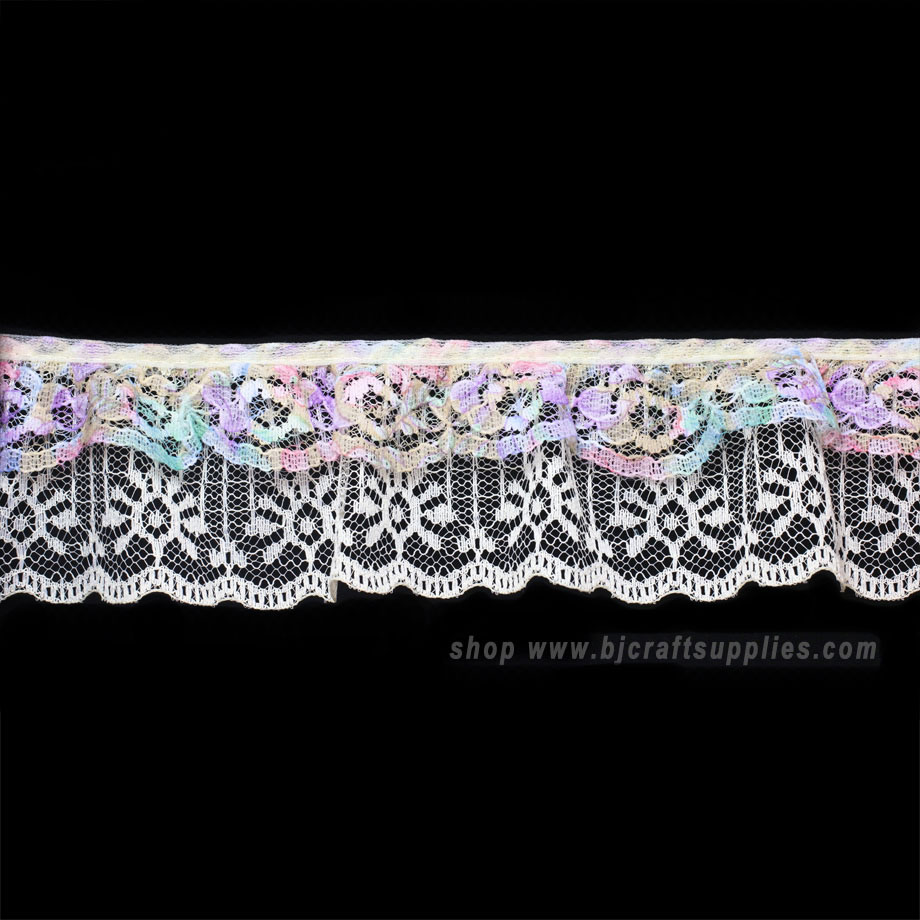Frilly Lace - Lace Trim - Gathered Lace