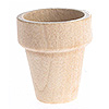 Wooden Flower Pots - Small Wooden Flower Pots Unfinished