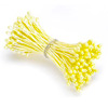 Floral Stamens - Artificial Flower Stamens - Yellow Pearl Flower Stamens - Artificial Stamens - Faux Stamens - Floral Supplies