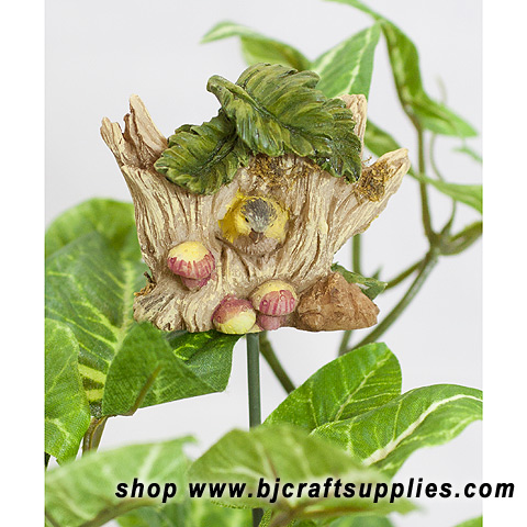 Mini Birdhouse Stakes - Floral Decorations - Wreath Decorations