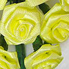 Ribbon Rose Cluster - Lemon - Floral