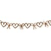 Grapevine Garland - Bows and Hearts - Brown - Grapevine Garland - Bows and Hearts