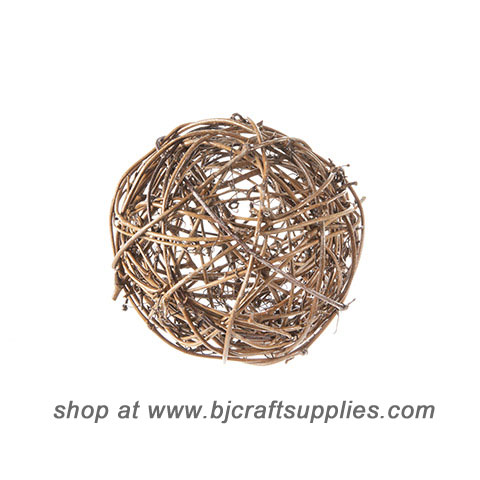 Grapevine Balls  - Natural - 4"