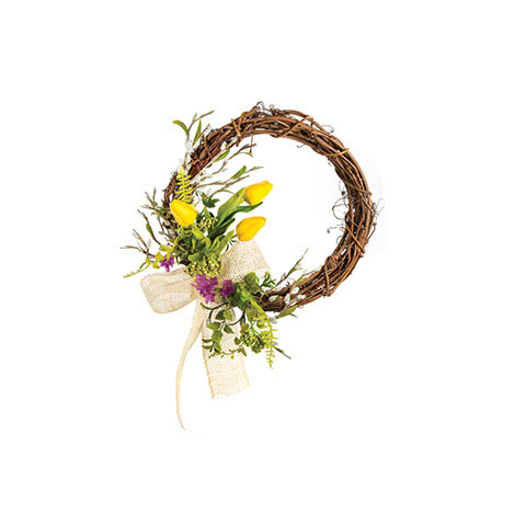 Grapevine Wreath- Natural - 8"