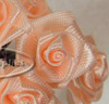 Satin Roses - Small Ribbon Roses - Satin Ribbon Roses - Floral Supplies