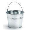 Tin Pail - Metal Bucket - Metal Pail - Mini Bucket - Silver Bucket