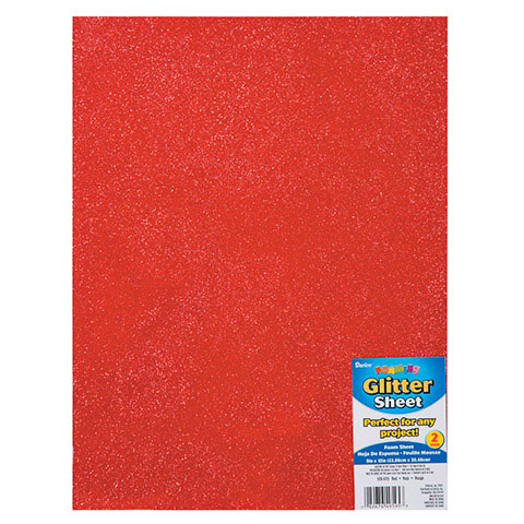 Foamies - Foam Paper - Foamies Glitter Foam Sheets