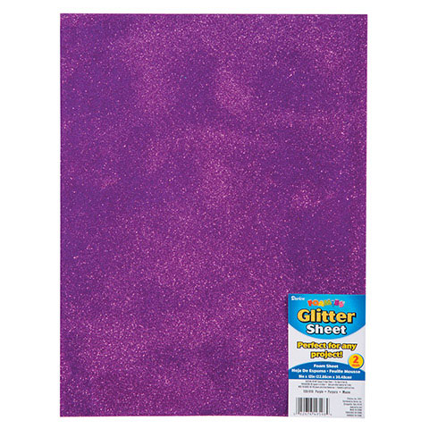 Foamies - Foam Paper - Foamies Glitter Foam Sheets