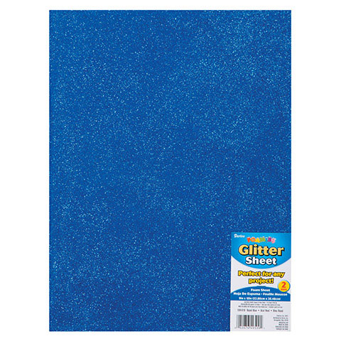 Foamies - Foam Paper - Foamies Glitter Foam Sheets