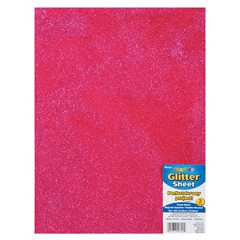 Foamies - Foam Paper - Foamies Glitter Foam Sheets