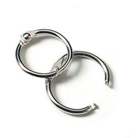 Valentine Pack of 3 Inch Aluminum Rings for Crafting and Do It Yourself Sling 