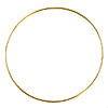 Metal Rings - Gold Colored - Gold Metal Craft Ring - Metal Hoop - Metal O-Ring