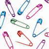 Safety Pins - Safety Pins Assorted Colors