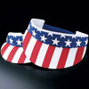 Cloth Patriotic Visor - Cloth Visors