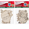 Color It Ornaments - Kids Christmas Decorations - Christmas Crafts for Kids