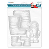 Durafoam Santa & Boots - Durafoam  - Christmas Decorations - Christmas Ornaments