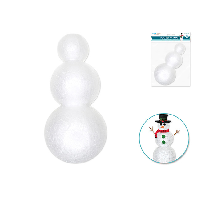 Durafoam  - Christmas Decorations - Christmas Ornaments - Snowman Ornaments