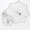 Spider Web with Spider - Black - 