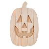 Carved Pallet Jack-o-Lantern - Halloween Decorations - Wooden Halloween Cutout