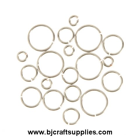 Jump Rings - Bright Silver