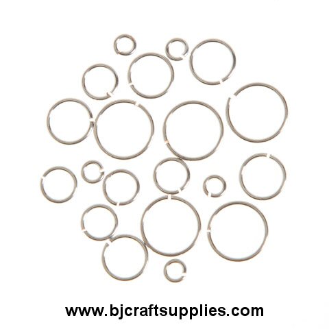 Jump Rings - Rhodium