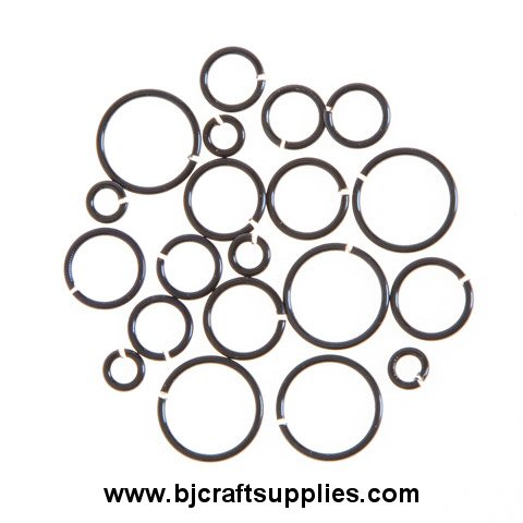 Jump Rings - Hematite