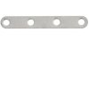Flat Spacer Bar with 4 Holes - Coupling Bar - Nickel