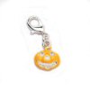 Lobster Clasp Charm - Pumpkin - Halloween Charm