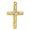 Cross Charms - Aluminum Cross Charms