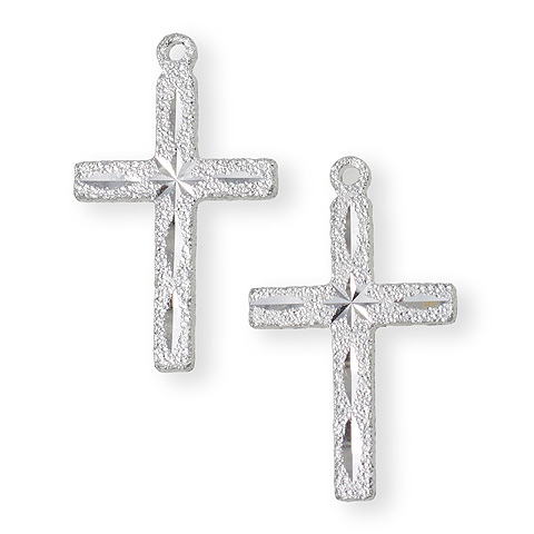 Aluminum Cross Charms