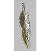 Metal Feather Charms - Feather Beads - Jewelry Charms