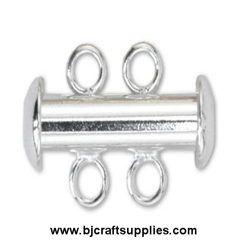 Jewelry Findings -- Slide Clasps - 2-Strand