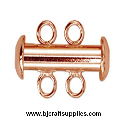 Jewelry Findings -- Slide Clasps - 2-Strand