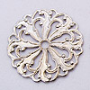 Aluminum Flat Round Filigree - Jewelry Making Supplies - Jewelry Making Supplies