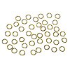 Jump Rings - Goldtone Jump Rings - Split Jump Rings - Jewelry Jump Rings