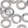 Jump Rings - Silvertone Jump Rings - Split Jump Rings - Jewelry Jump Rings